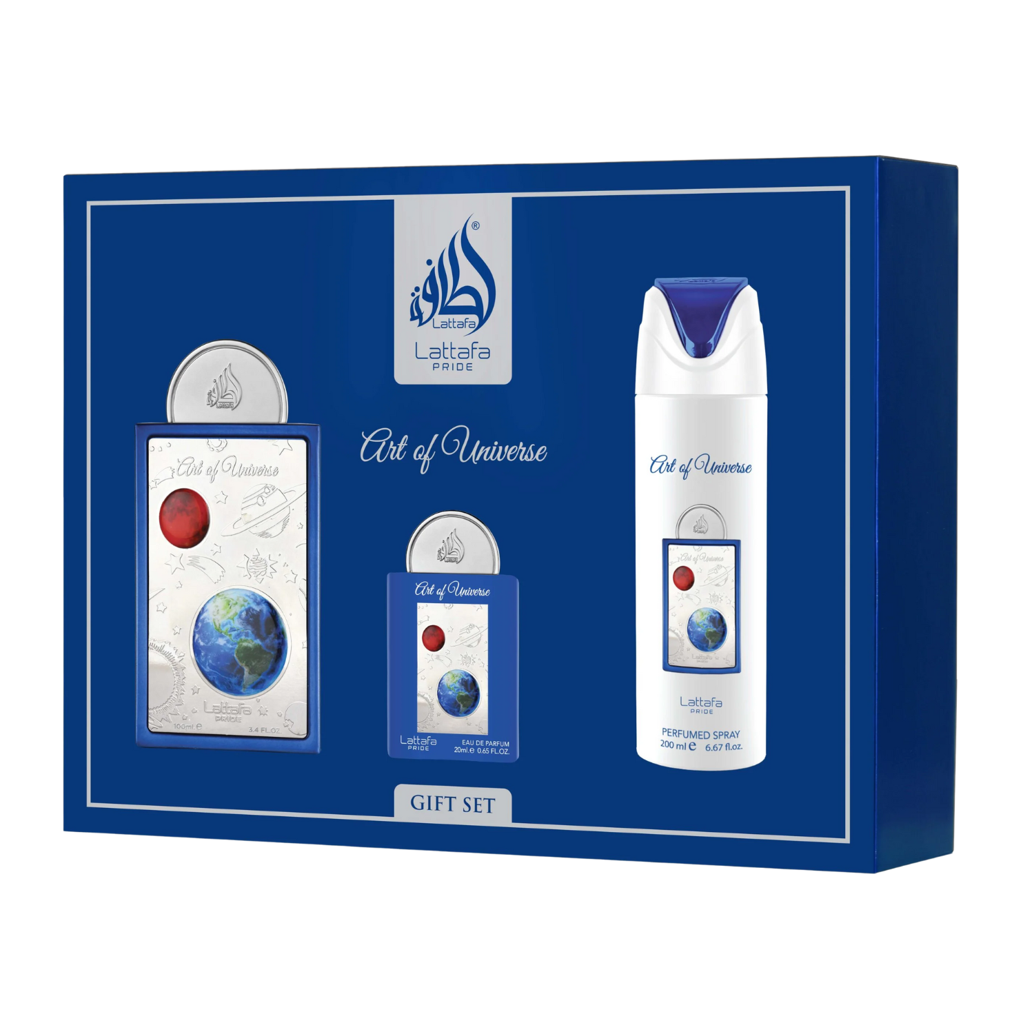 Art Of Universe - Lattafa Pride (3 Pcs Gift Set)