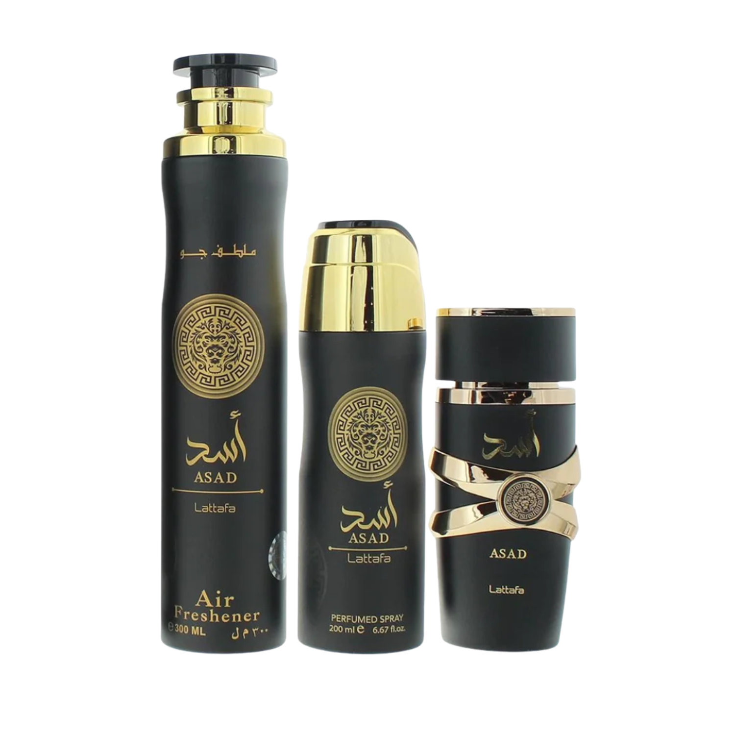 Asad - Lattafa (3 Pcs Gift Set)