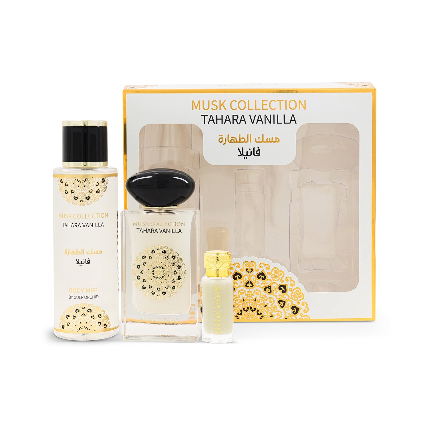 Tahara Vanilla Musk Collection - Gulf Orchid (3 Pcs Gift Set
