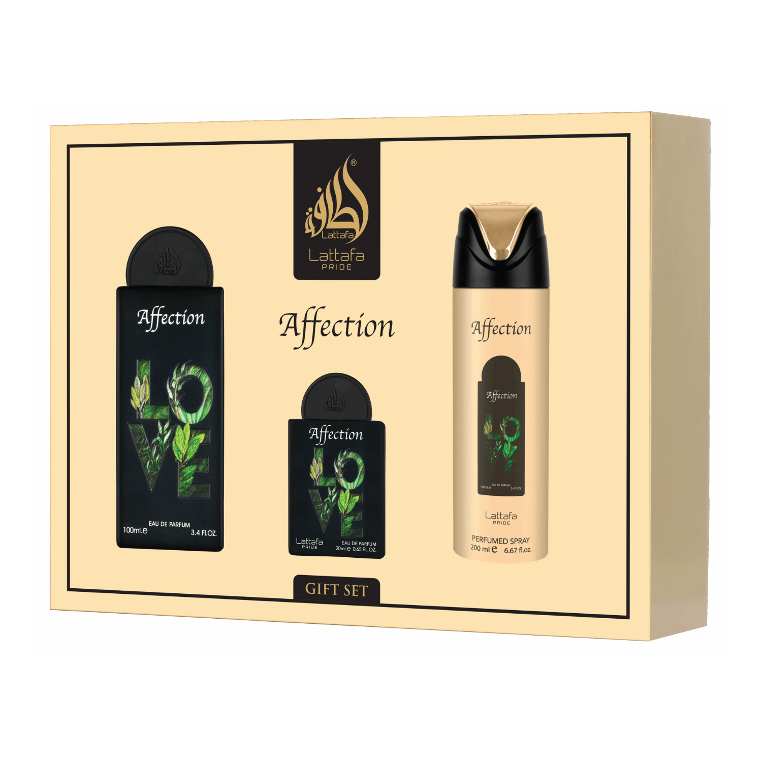 Affection - Lattafa Pride (3 Pcs Gift Set)